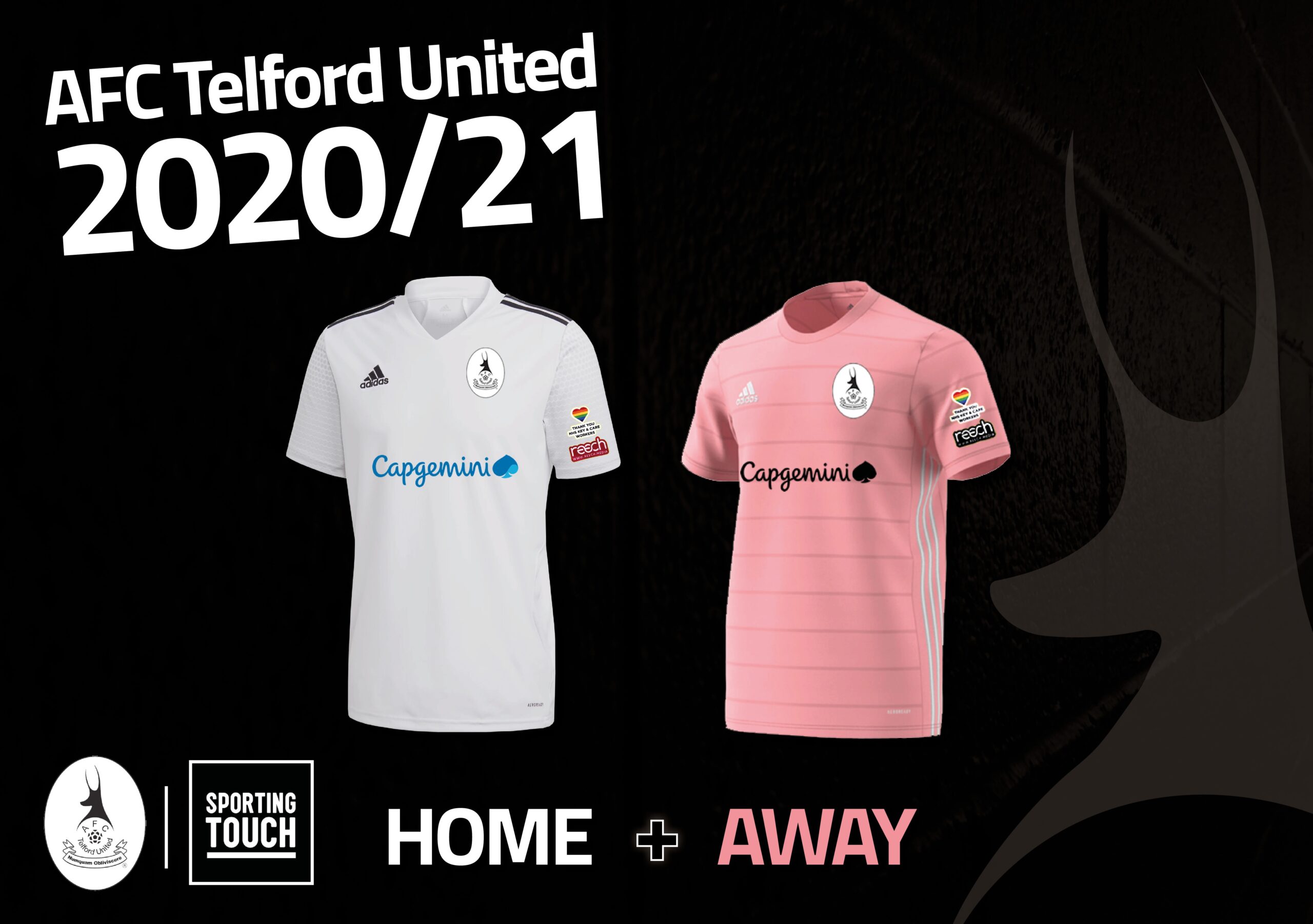 Home & away shirts unveiled