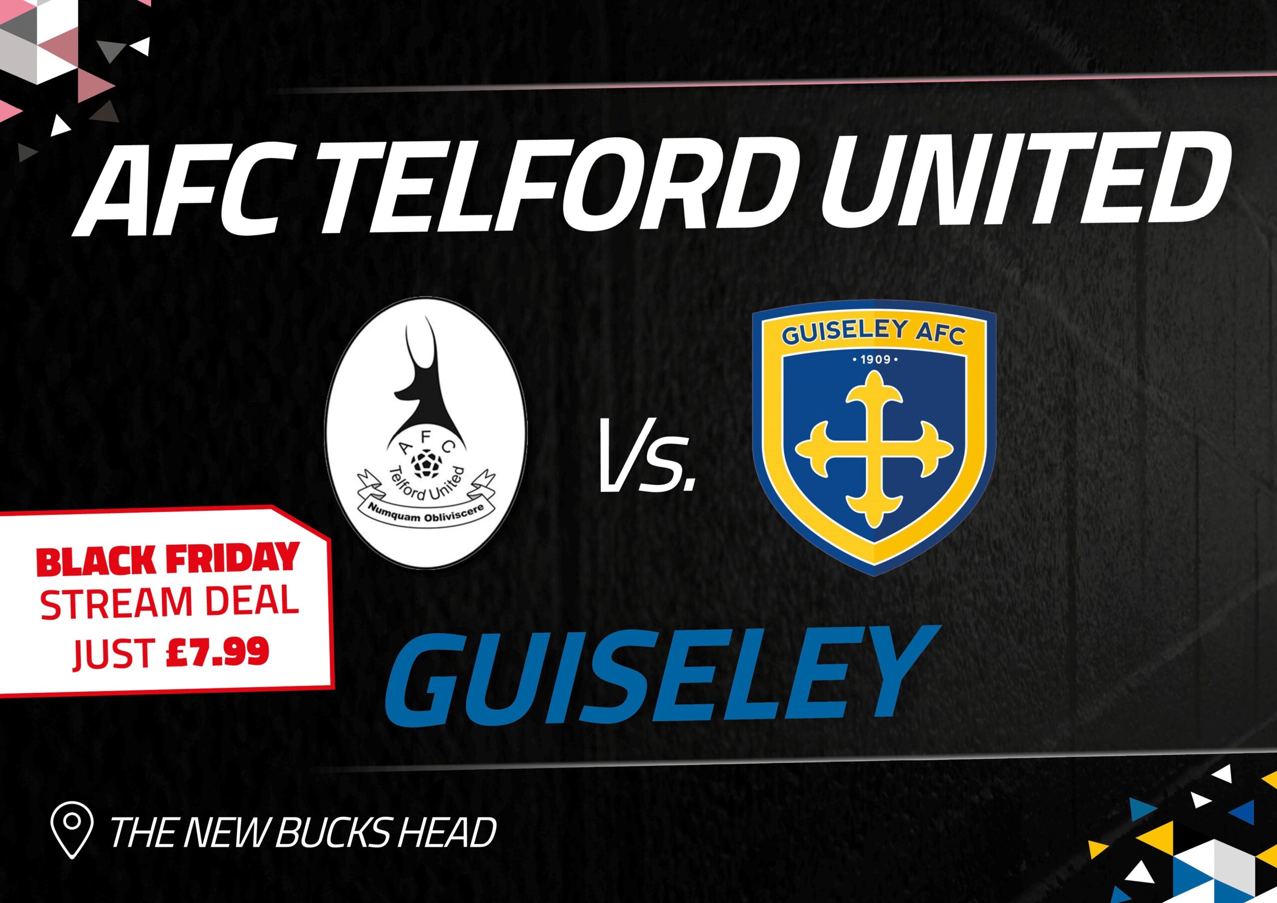 Guiseley: Live Stream Black Friday Deal