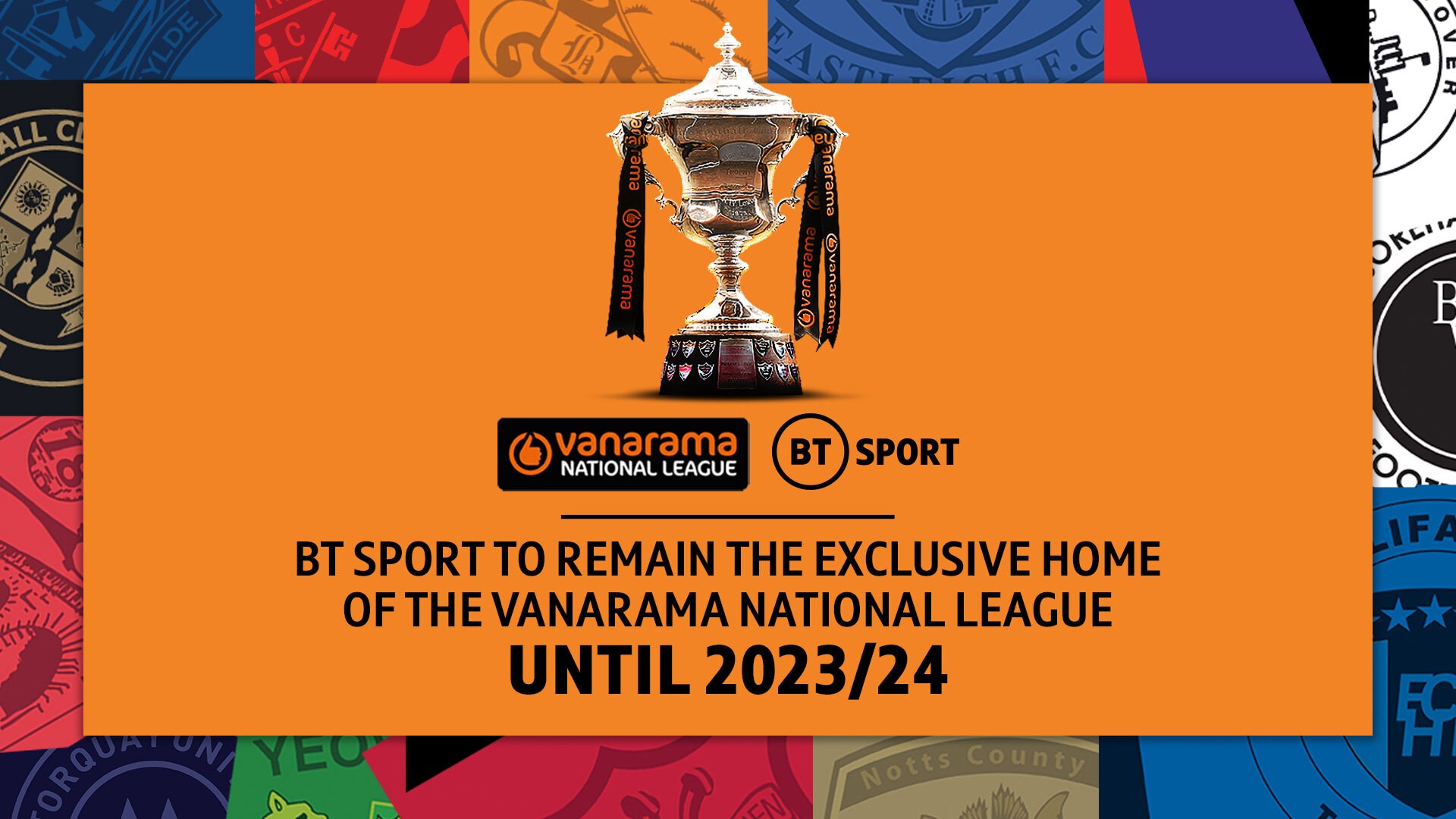 BT SPORT TO REMAIN THE HOME OF THE NATIONAL LEAGUE